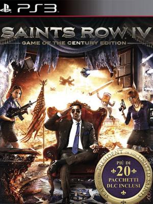 SAINTS ROW IV GAME OF THE CENTURY EDITION PS3