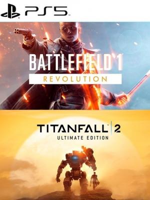 2 JUEGOS EN 1 BATTLEFIELD 1 REVOLUTION mas TITANFALL 2 PS5