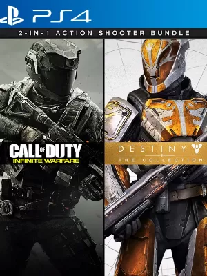 2 juegos en 1 Call of Duty Infinite Warfare mas Destiny La Colección PS4